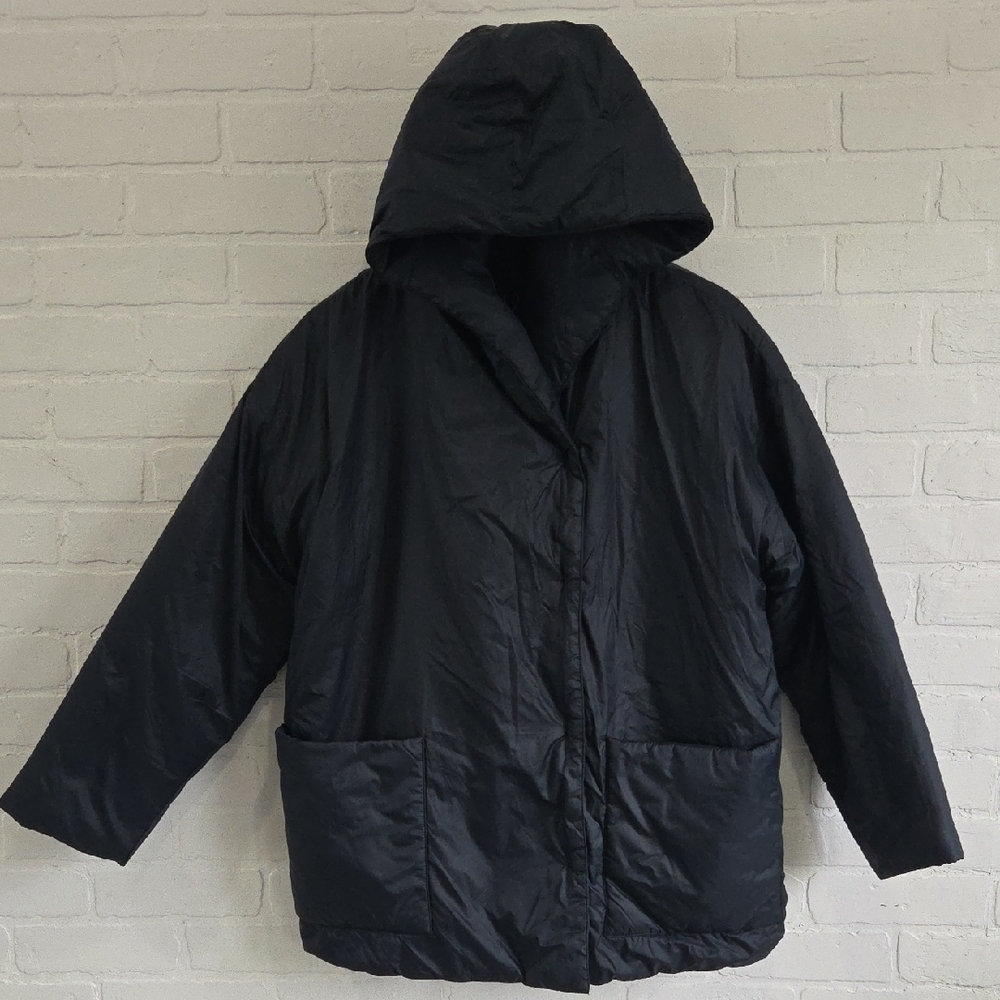 Eileen Fisher Black Puffer Jacket